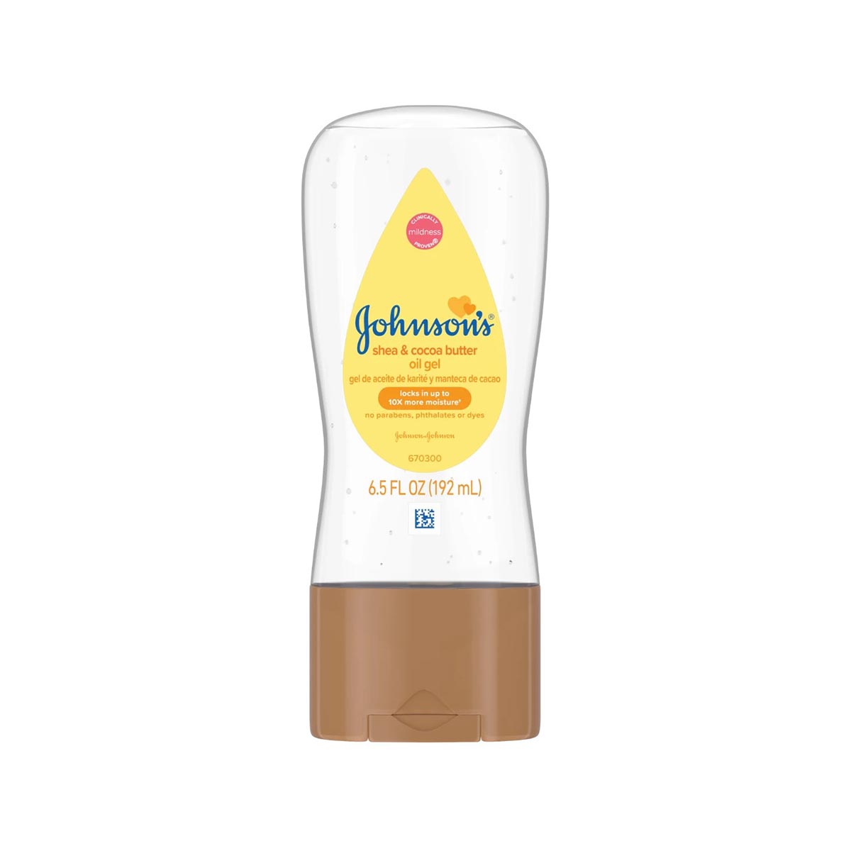 Johnson’s Baby Oil Gel With Shea & Cocoa Butter 192ml Johnson’s Baby Oil Gel With Shea & Cocoa Butter 192ml - Image 1
