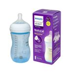 Philips Avent Natural Response Blue Color Baby Feeding Bottle 1m+, 260ml