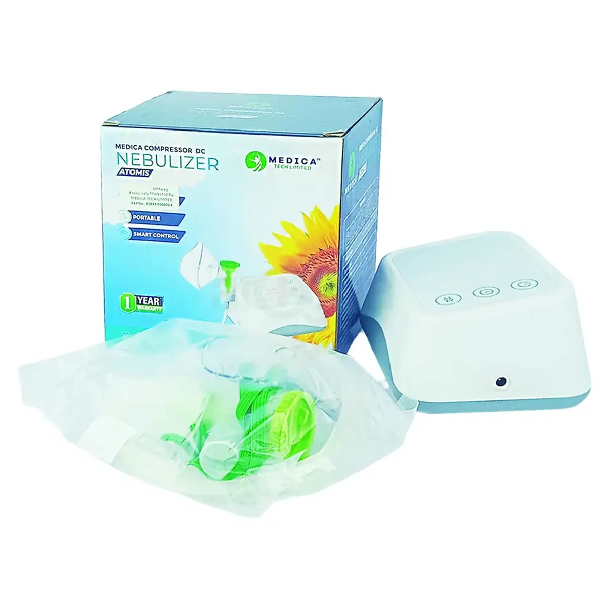 nebulizer (1) Medica Compressor DC Nebulizer Atomis (13529) - Image 1