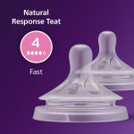 Philips Avent Natural Response Fast Silicone Nipples (2 Teats) - Image 2