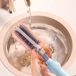 Premium 3-in-1 Baby Silicone Bottle Brush - Image 7